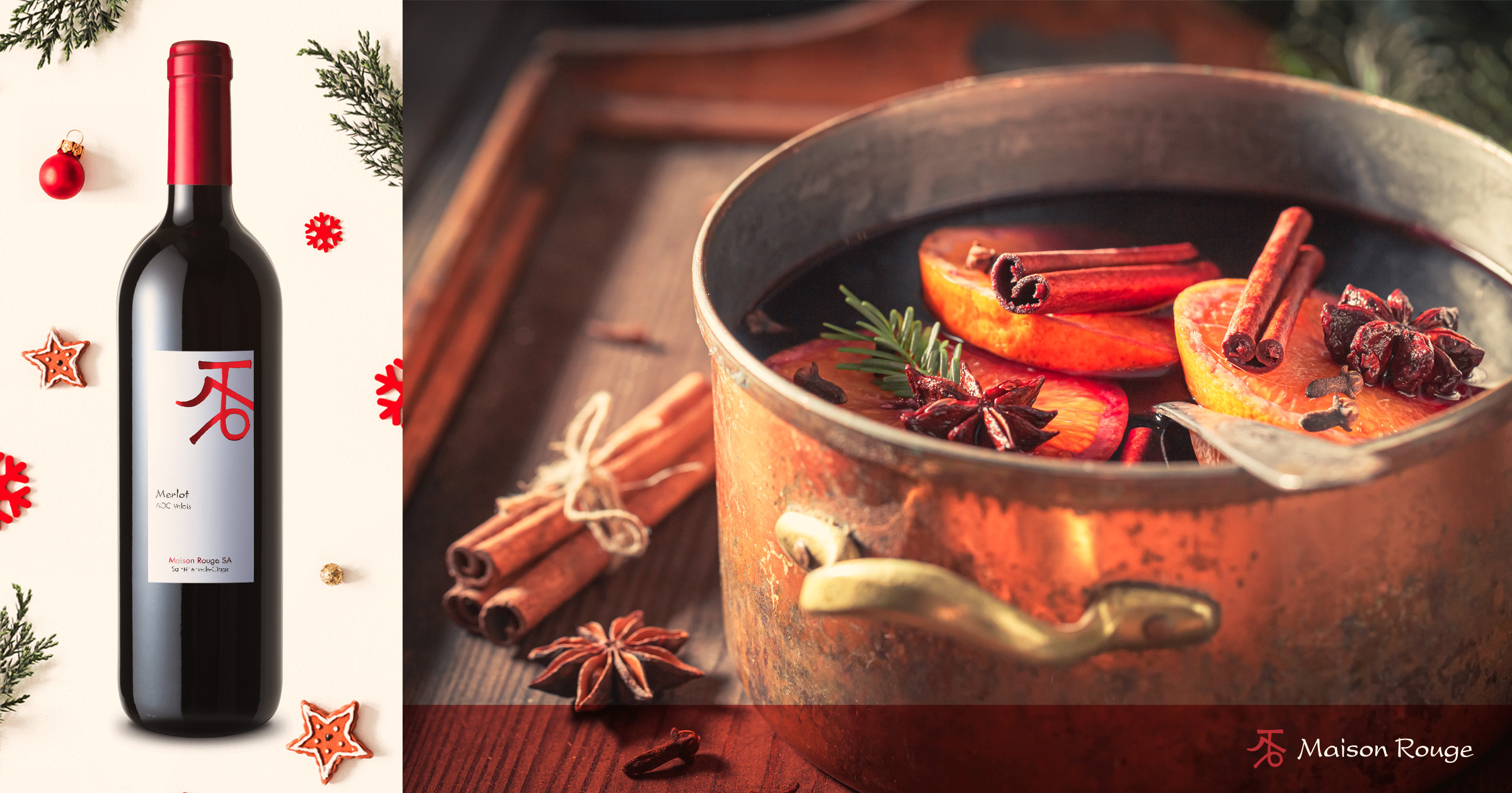 Vin chaud au Merlot
